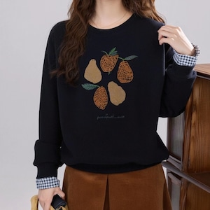 フルーツプリントトレーナー ・9651 フルーツプリントトレーナー ・9651