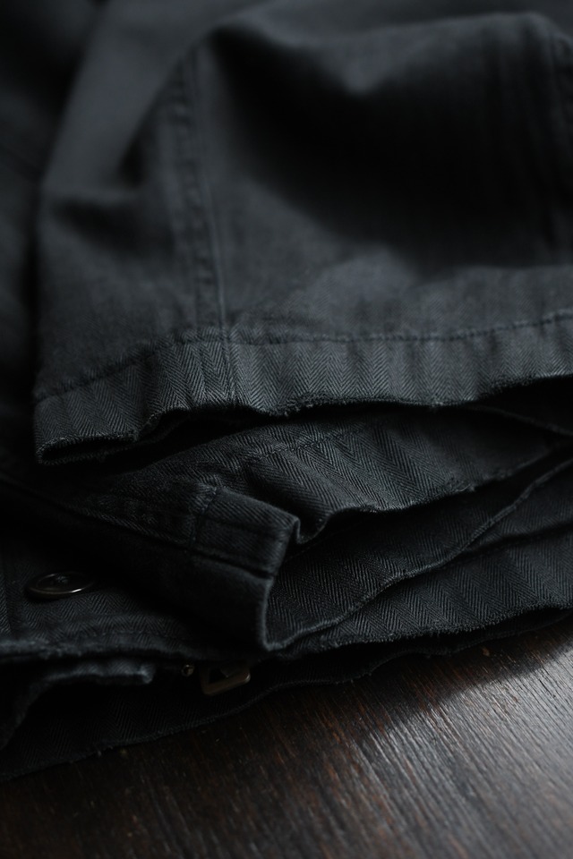 A.PRESSE / Vintage US NAVY N-4 Deck Jacket (Black)