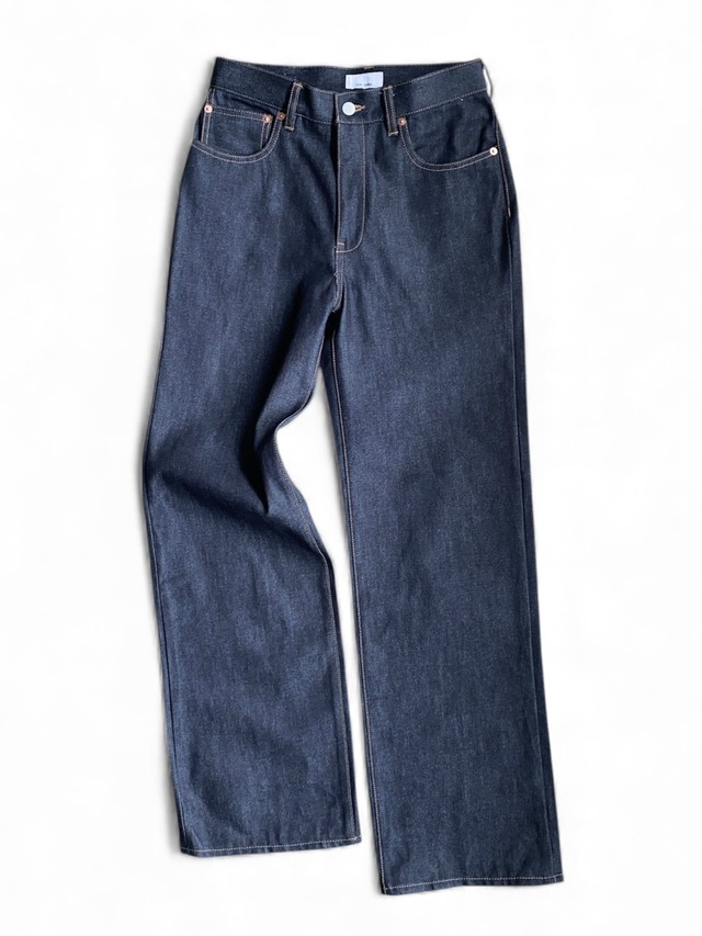 GEN IZAWA / Straight denim pants(non-wash)