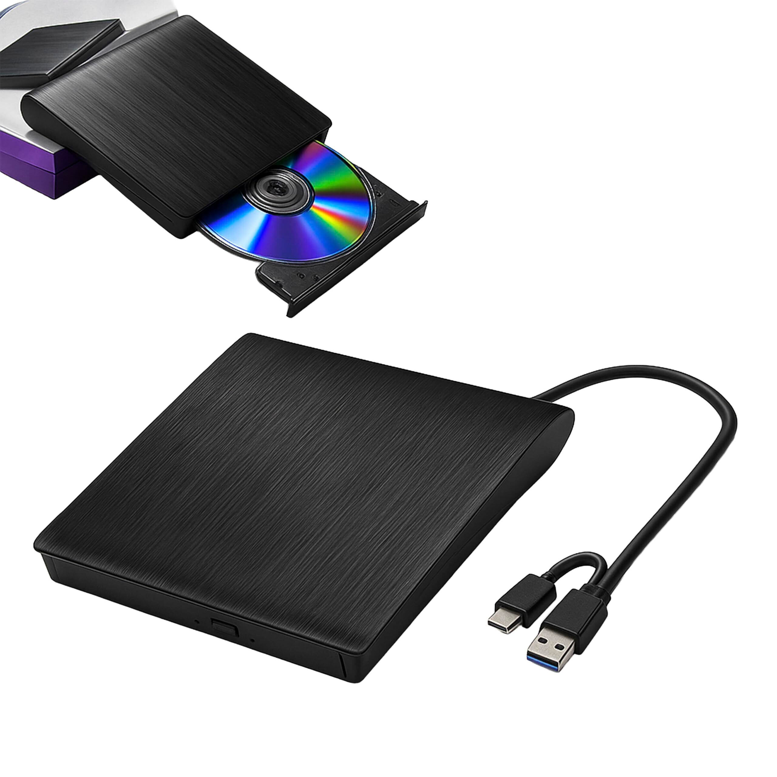dvdドライブ 外付けdvdドライブ cdドライブ USB3.0 Type-C パソコン