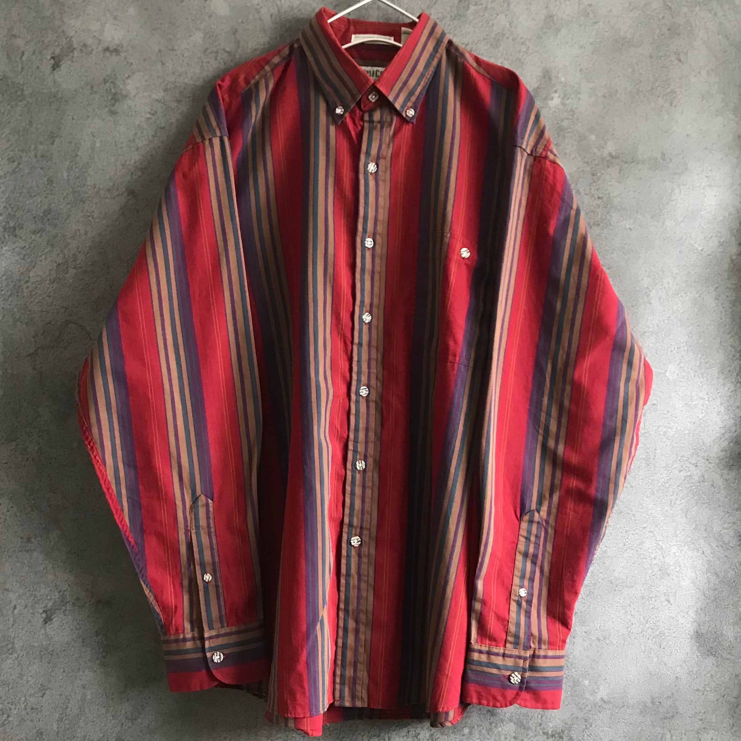 人気新品 総柄シャツ ポリシャツ ヨーロピアン 古着 メンズ シャツ Alrc Asia