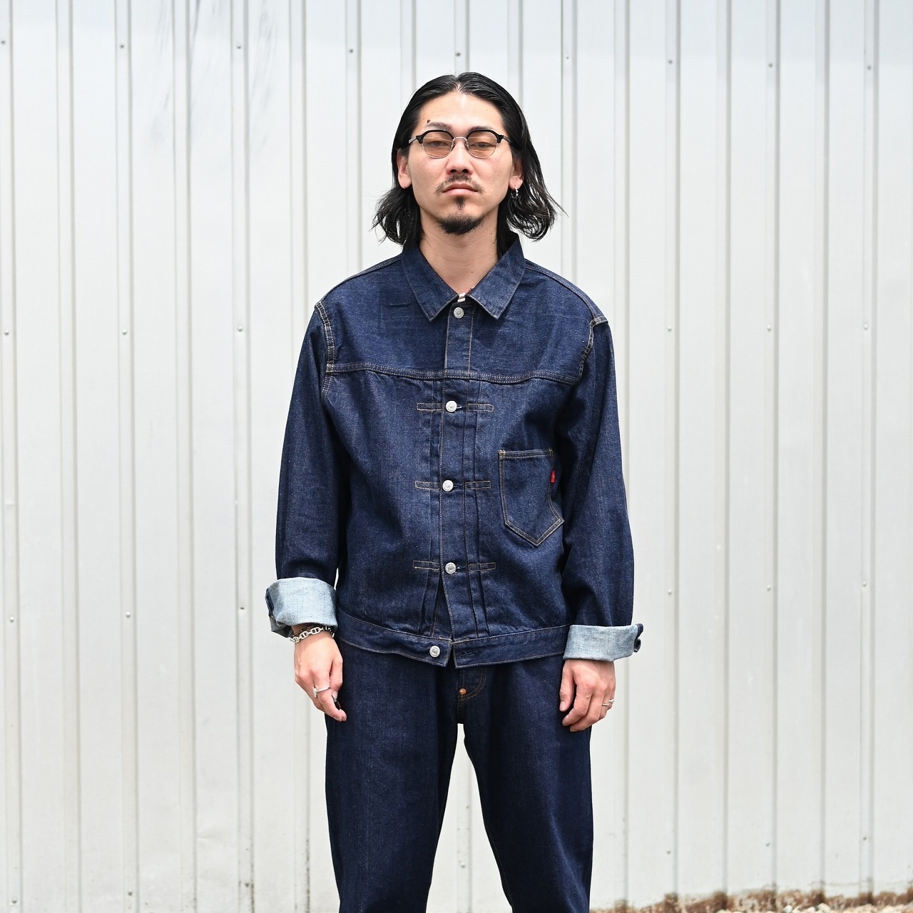 ANACHRONORM / FRONT TUCK DENIM JACKET