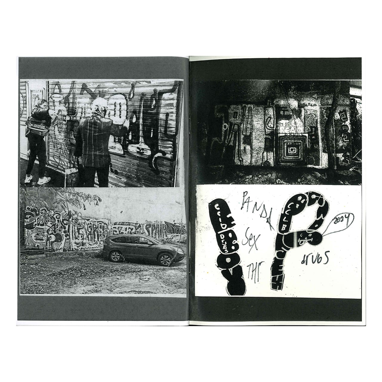 GREGORY SHIMADA a.k.a. panda sex: DRUGS CREW ZINE | ON SUNDAYS