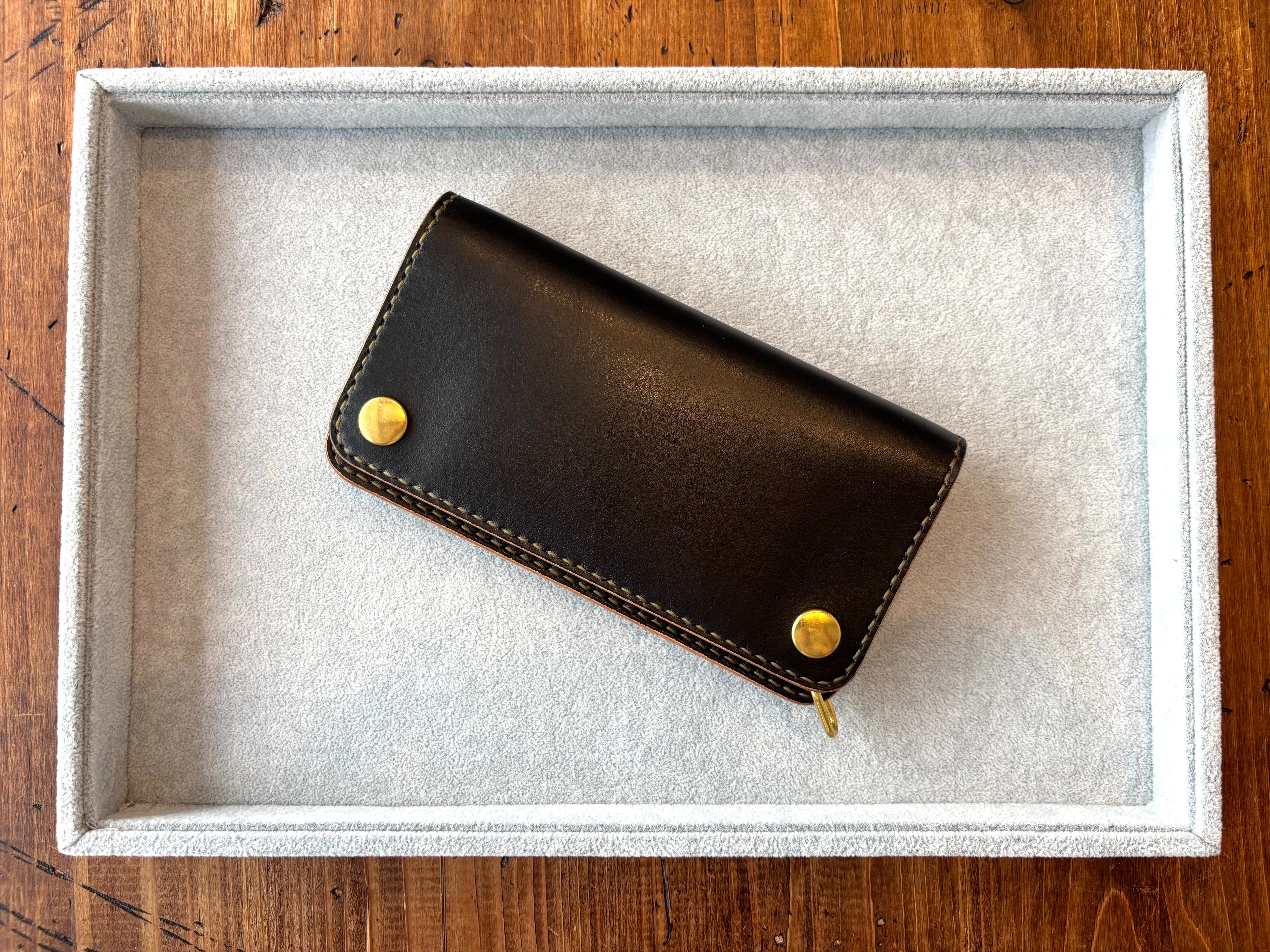 トラッカーウォレット　TW02-BK ブラック　財布　長財布　本革 トラッカーウォレット TW02-BK ブラック 財布 長財布 本革 | ashitae