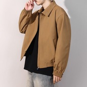 スタンドカラー フルジップアップジャケット af0366