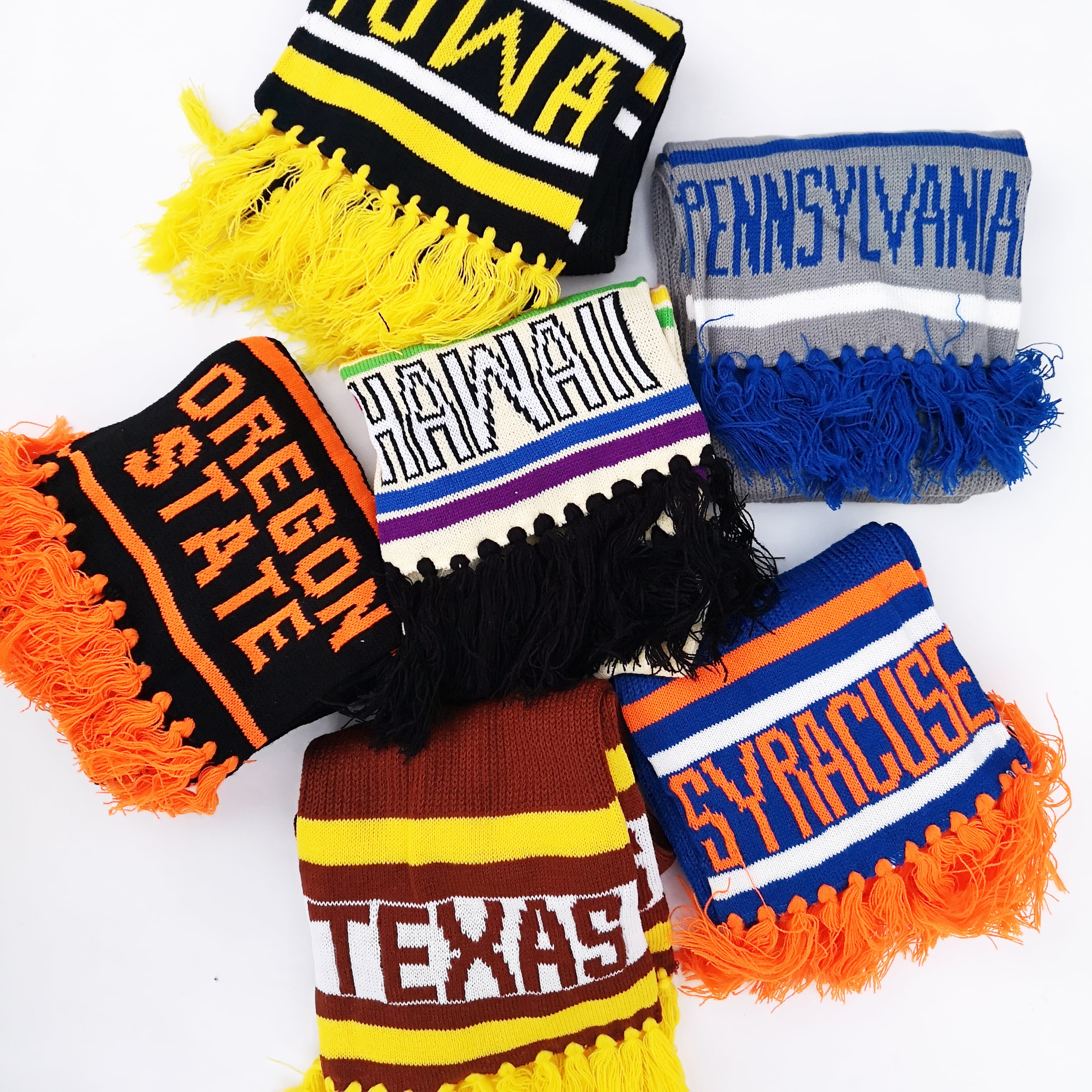 OLD SCHOOL COLLEGE SCARF (カレッジマフラー)