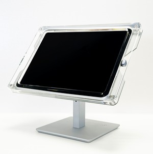 iPad盗難防止スタンド【 T6 】● 10.2インチ iPad用 | 受付案内システム対応iPad受付台