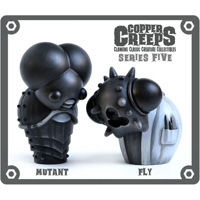 Copper Creeps Series 5 - Mutant and Fly by Doktor A