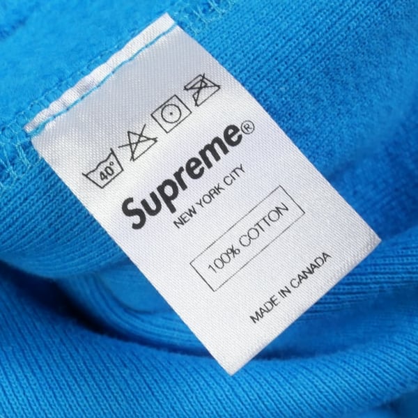 パーカーsupreme 09aw Box Logo Hooded M ターコイズ