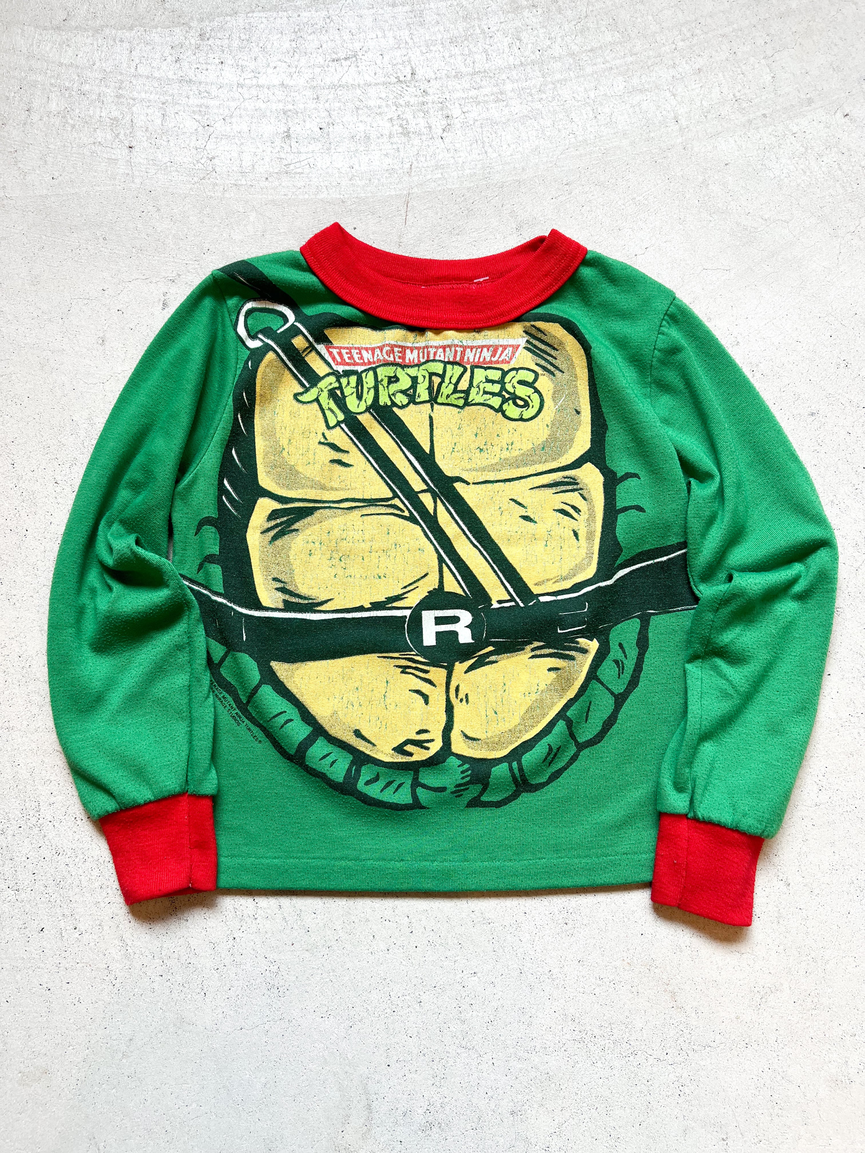【115cm】VINTAGE 80'S タートルズ 長袖Tシャツ【9869】