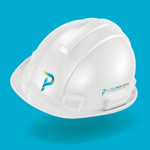 躍動感あるPのロゴ