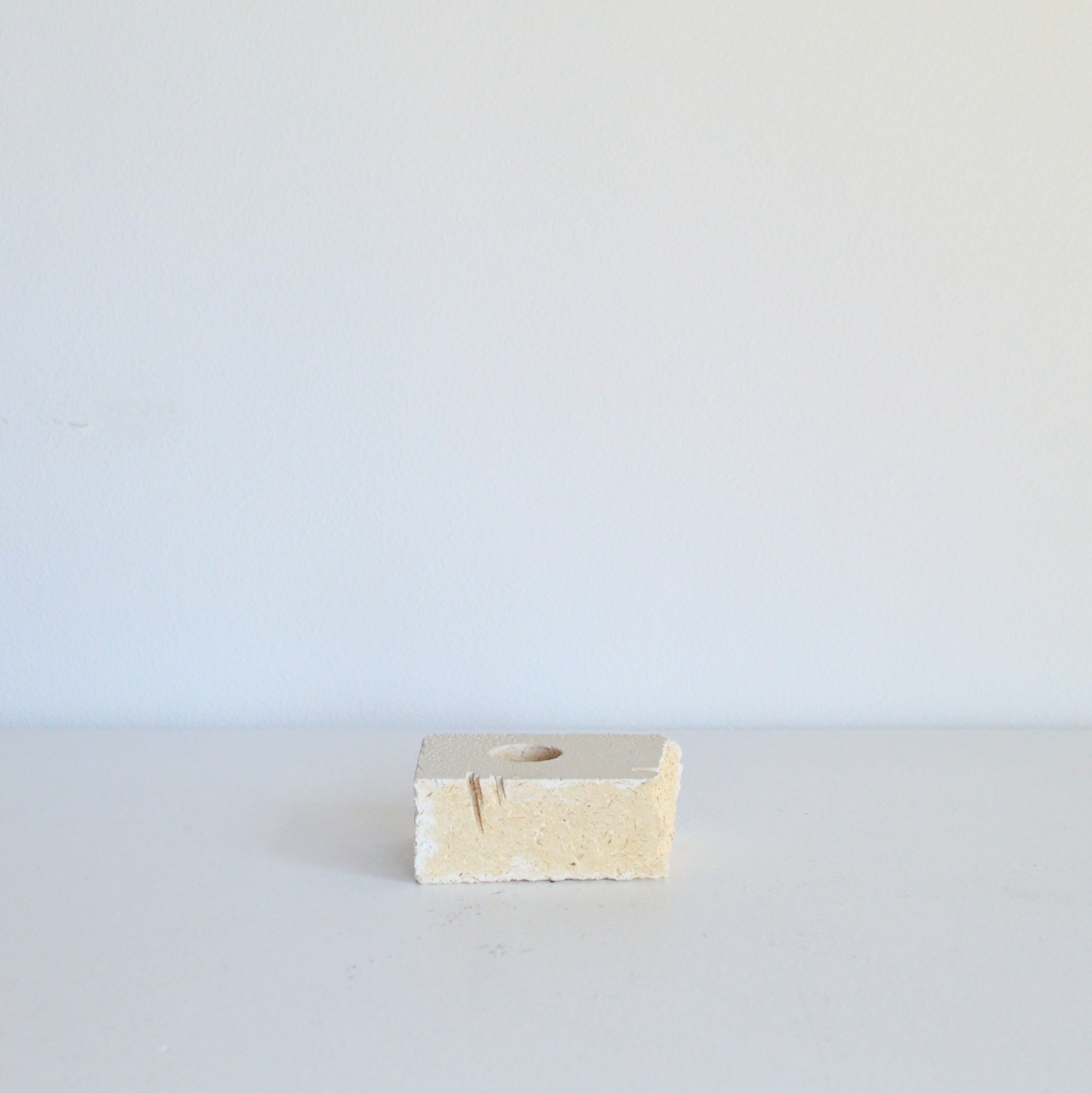 【期間限定販売:11/9まで】PLYAL / Wood mortar candle holder