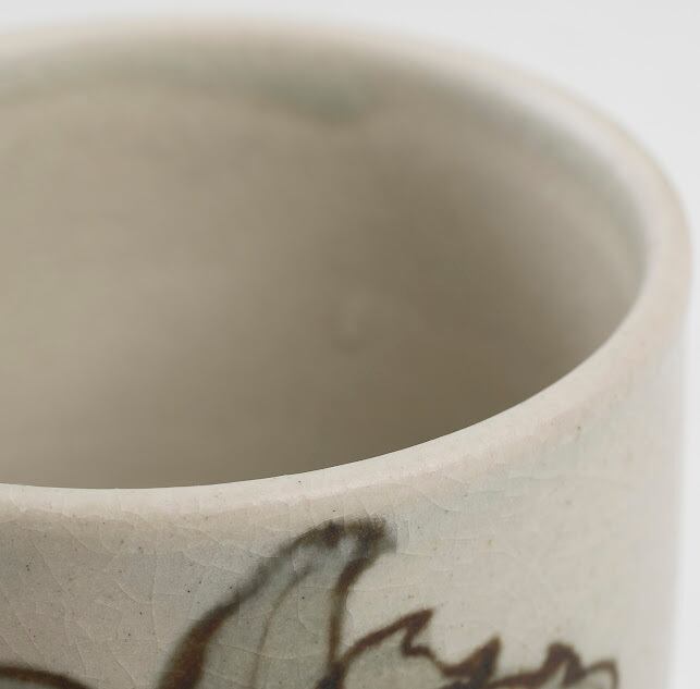 今井政之 粉引手松絵三足 鉢 揃 5客 共箱付き文化勲章を受章 - メルカリ