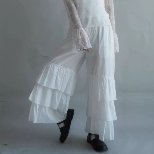 Frillティアードパンツ(kai0741)