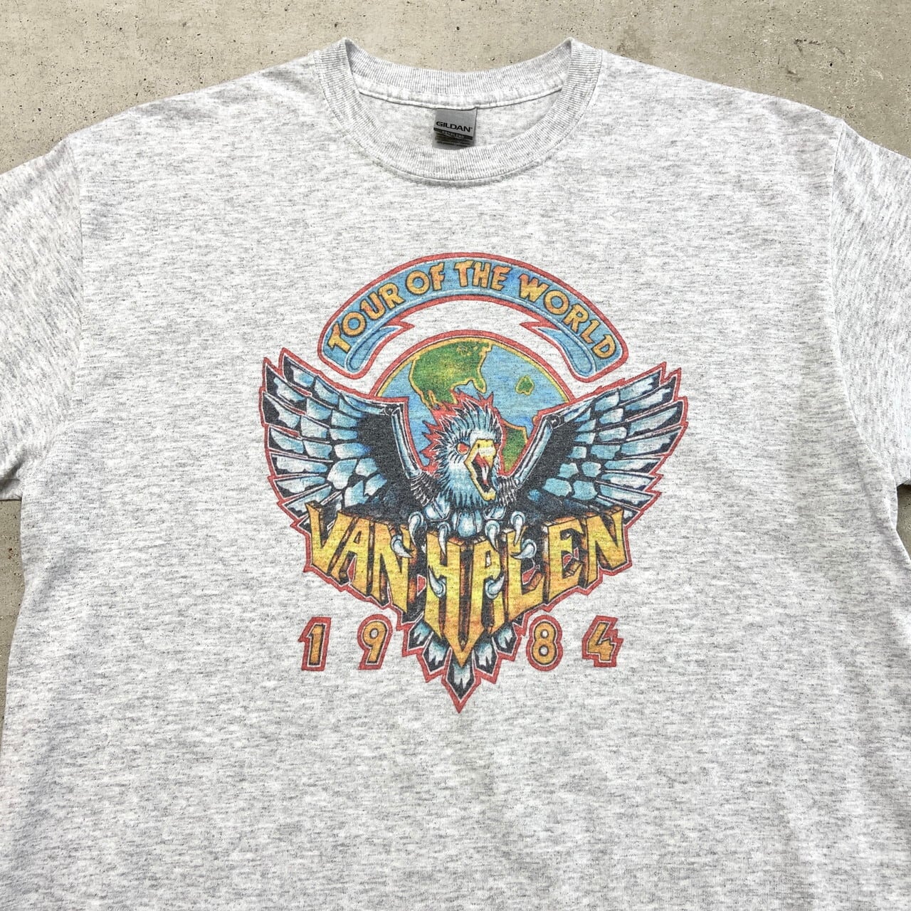 VAN HALEN ヴァンヘイレン バンドTシャツ バンT ツアーT リプリント