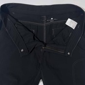 adidas OUTDOOR アディダス ストレッチ ナイロン ハーフパンツ ショーツ O /黒 ブラック/メンズ