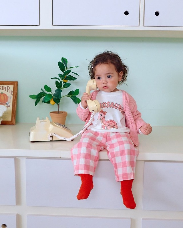 【取寄】oottbebe｜robot dinosaur set｜ロボット恐竜セット｜XS-XL｜kids｜26 autumn