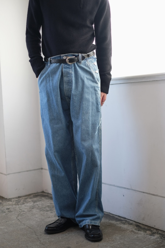 NiLS / blue denim pants