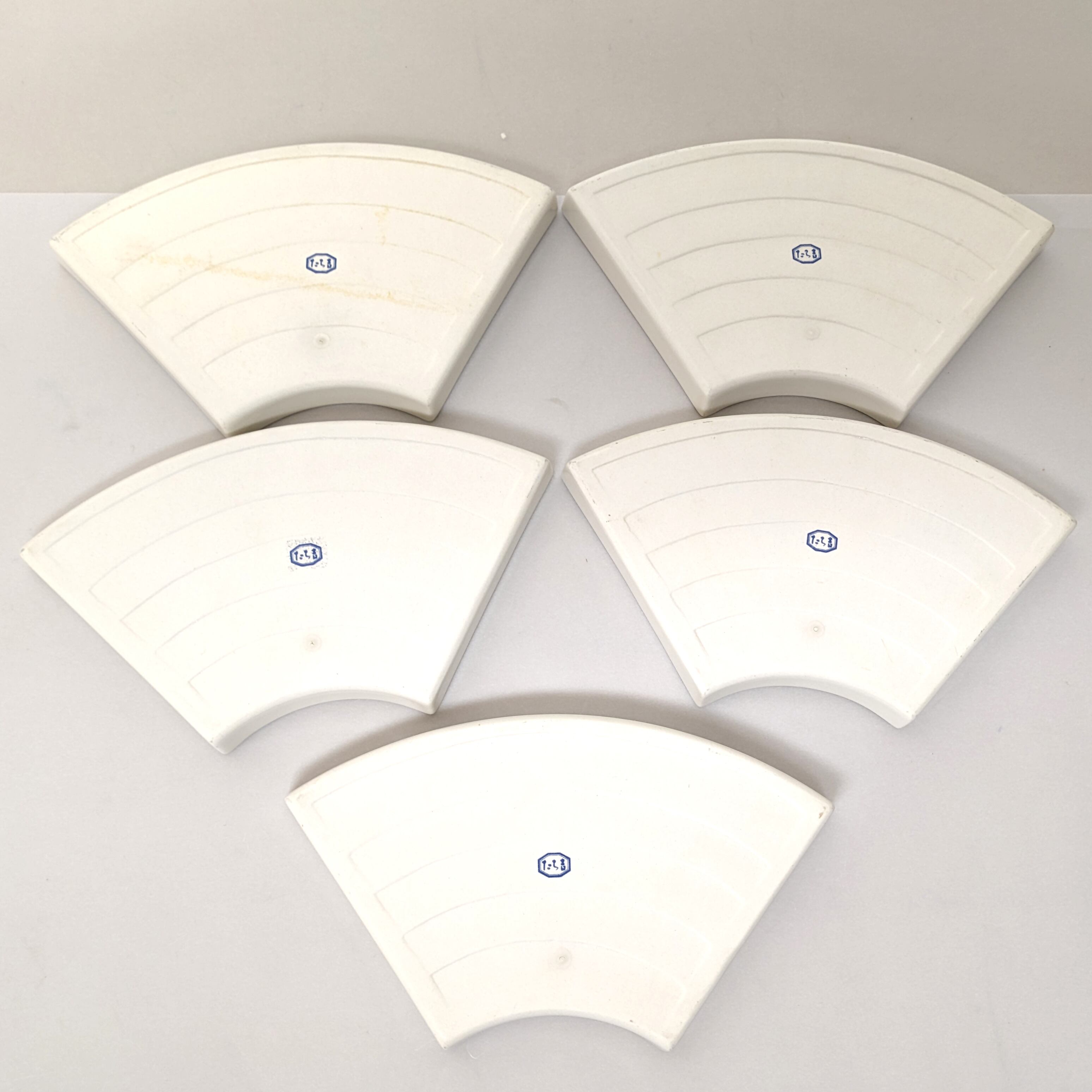 たち吉・扇面皿・銘々皿・5客揃・No.230521-35・梱包サイズ60