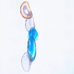 Marine Blue 02 - アゲートヒーリングチャイム / Agate Sun Catcher Wind Chime 557