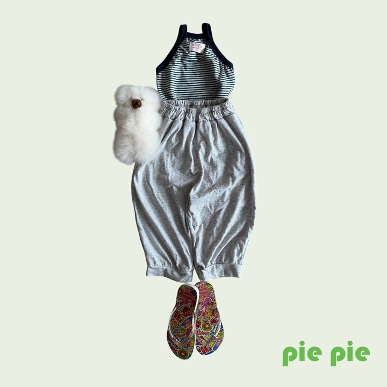 [pie] Honeybee Stripe Sleeveless / [파이] 꿀벌단가라나시