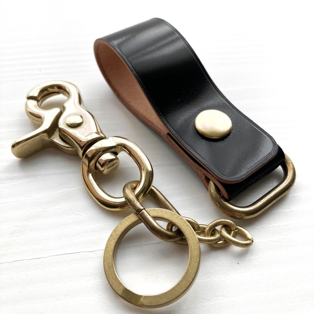 Belt Loop & Key Ring (ROCADO Cordovan)