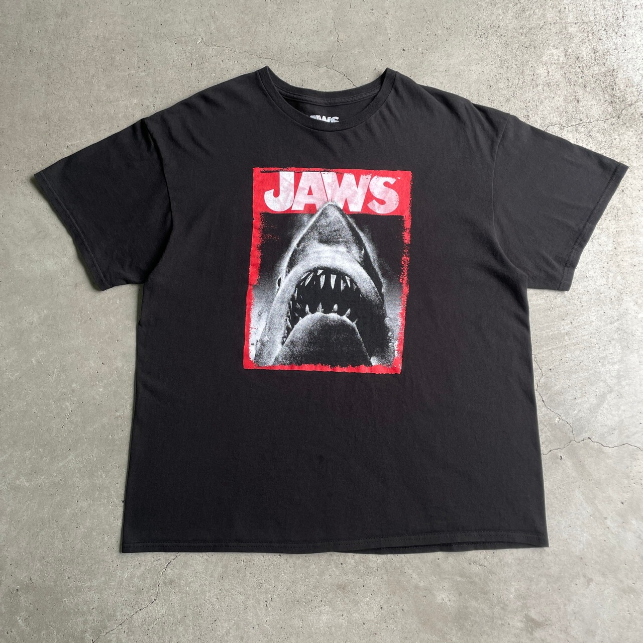 JAWS ジョーズ ムービー アトラクション Tシャツ メンズXL 古着 映画 