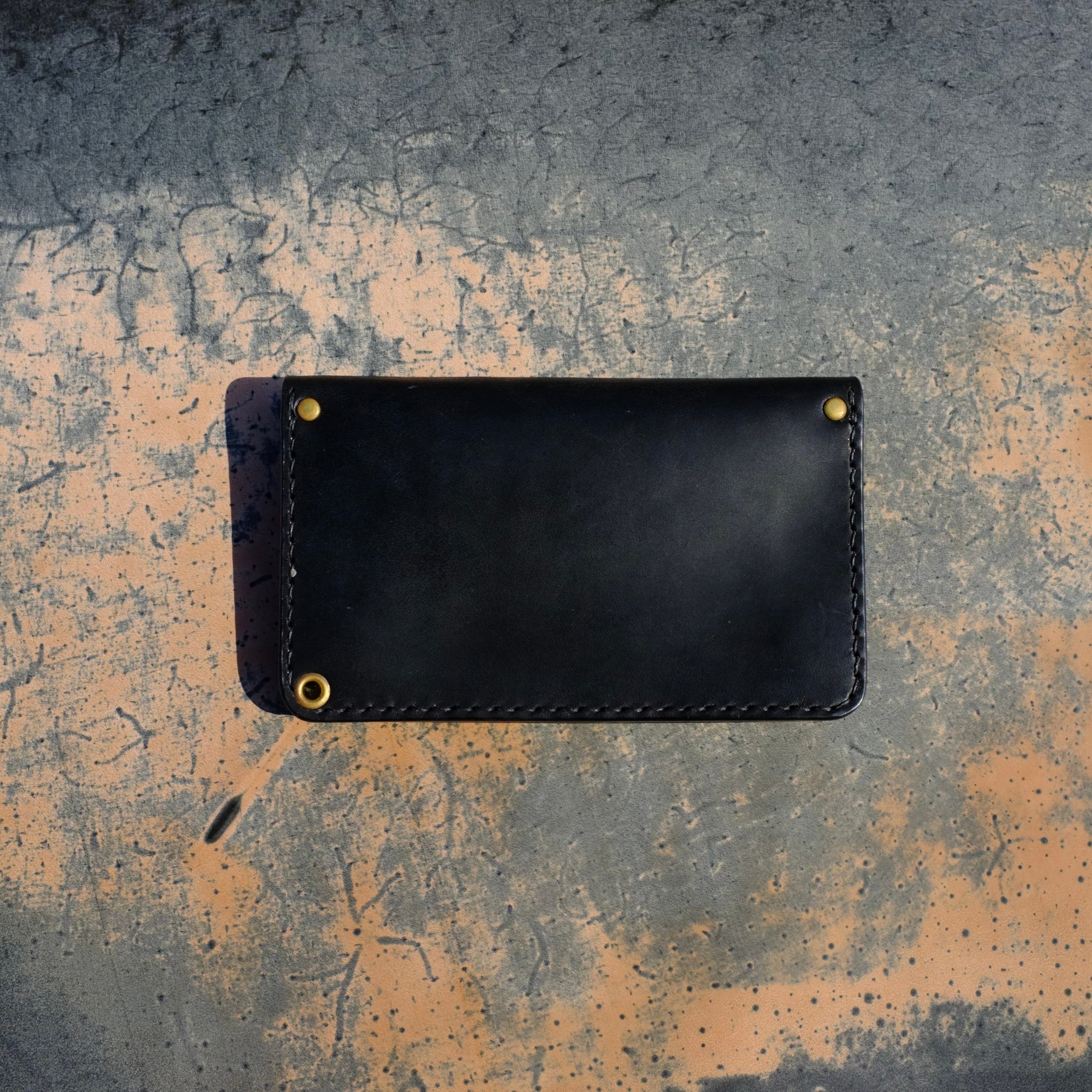 在庫品】ミドルトラッカーウォレット 壱 GUIDI CULATTA CAVALLO 弐層式