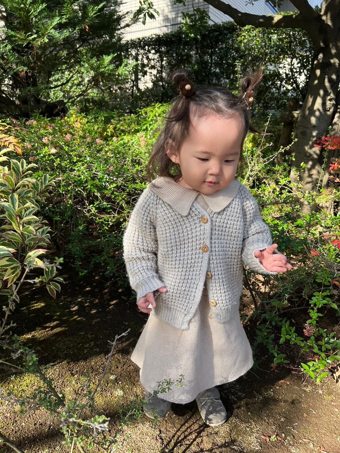 ベビーヘアゴム ma*cocotteオリジナル 毛糸のお花ヘアゴム | ma＊cocotte