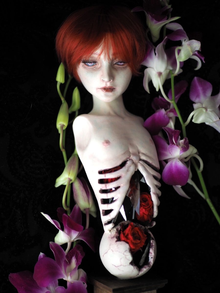 朱宮垂狐 人形写真集『天国に結ぶ恋』直筆サイン入り | gallery