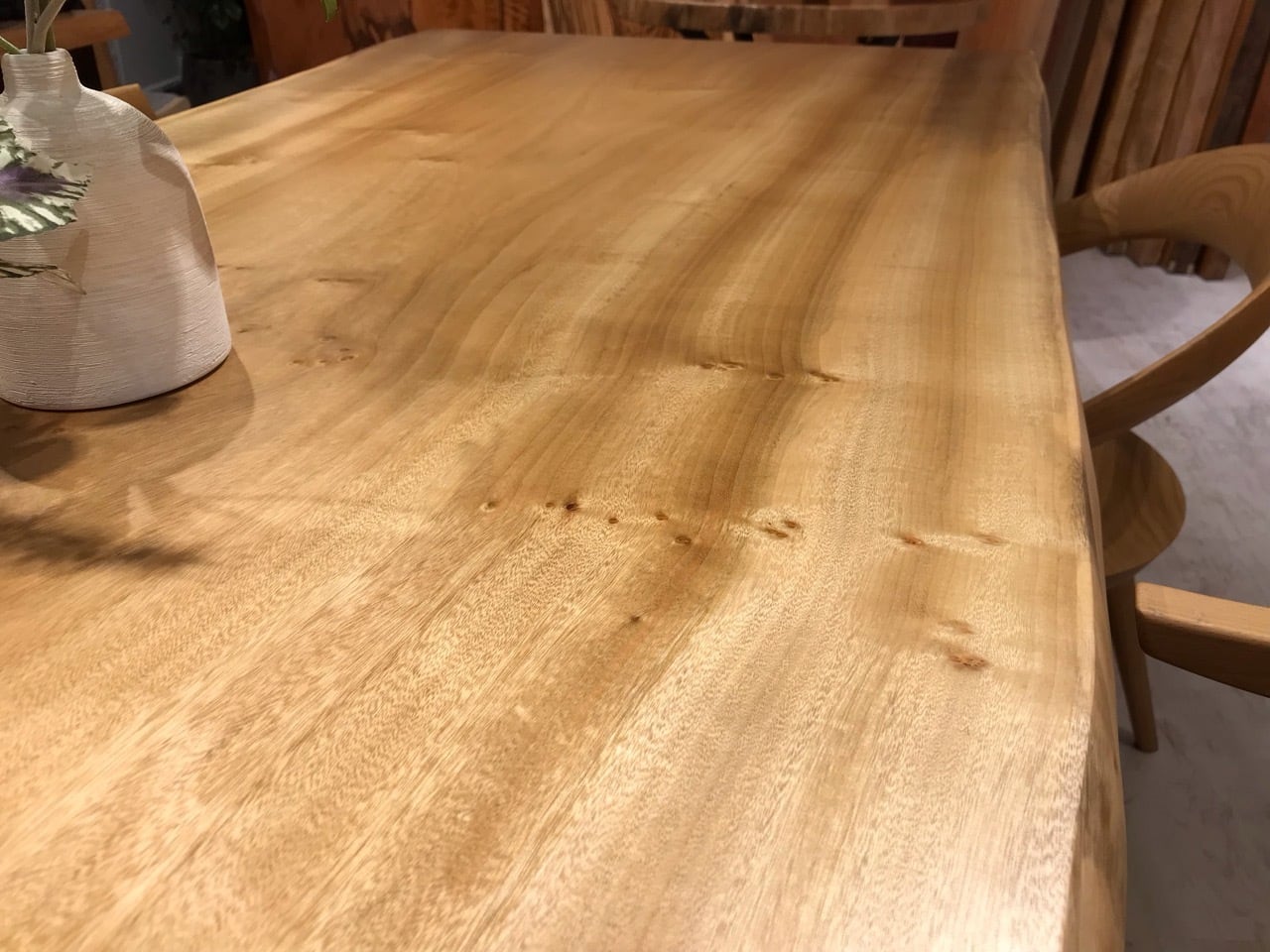 楠（クス）_2600×900-800×65_横浜元町店_テーブル天板/一枚板 242284