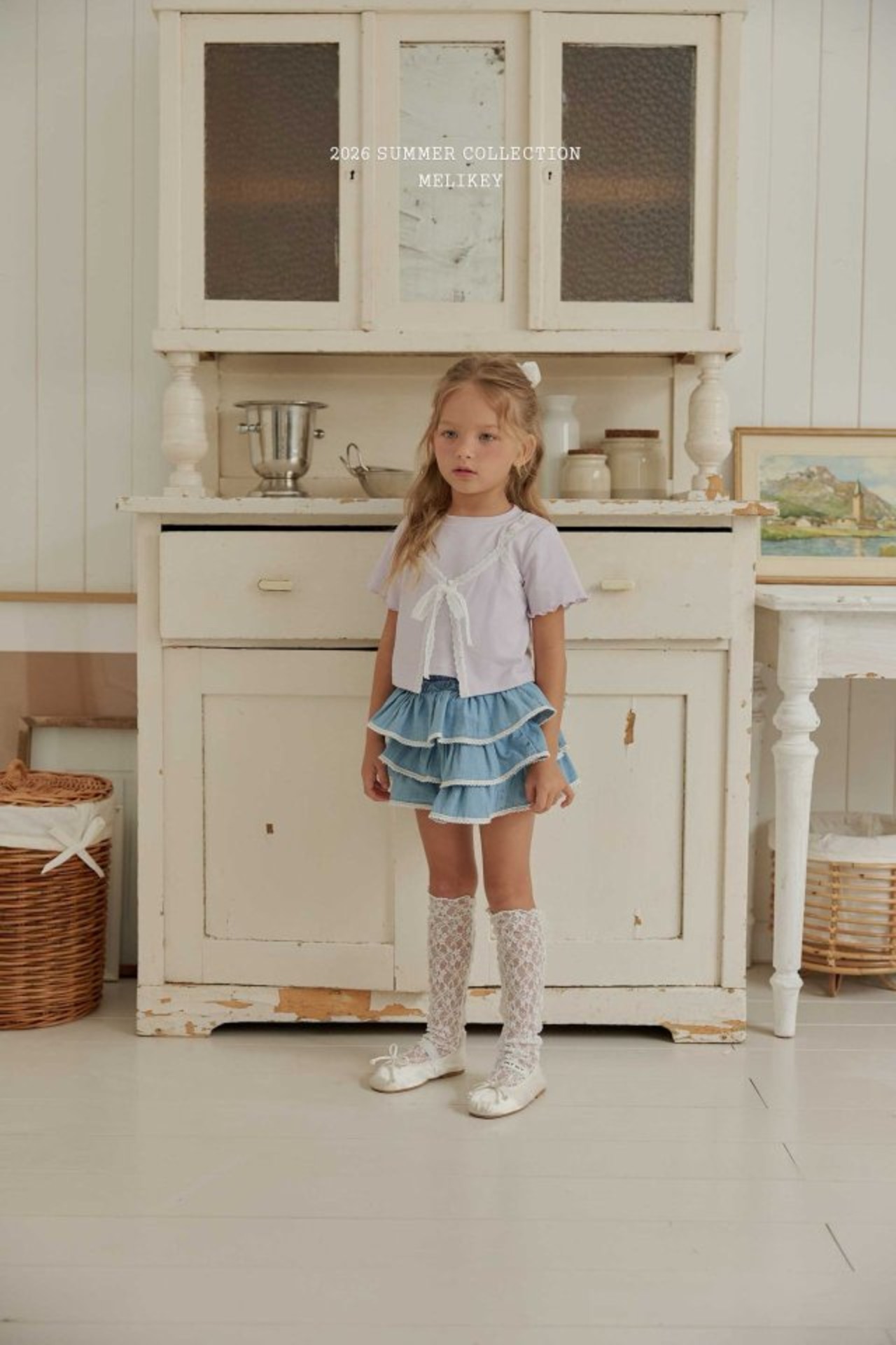 [MELIKEY] Tutu Lace Socks / [미라이키] 투투레이스삭스