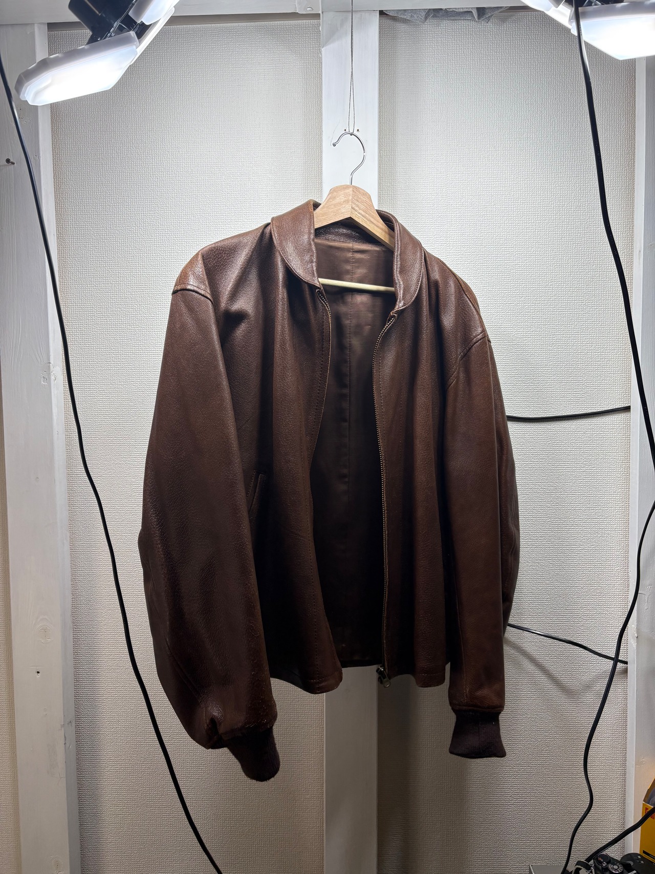 TAKEO KIKUCHI Leather Jacket