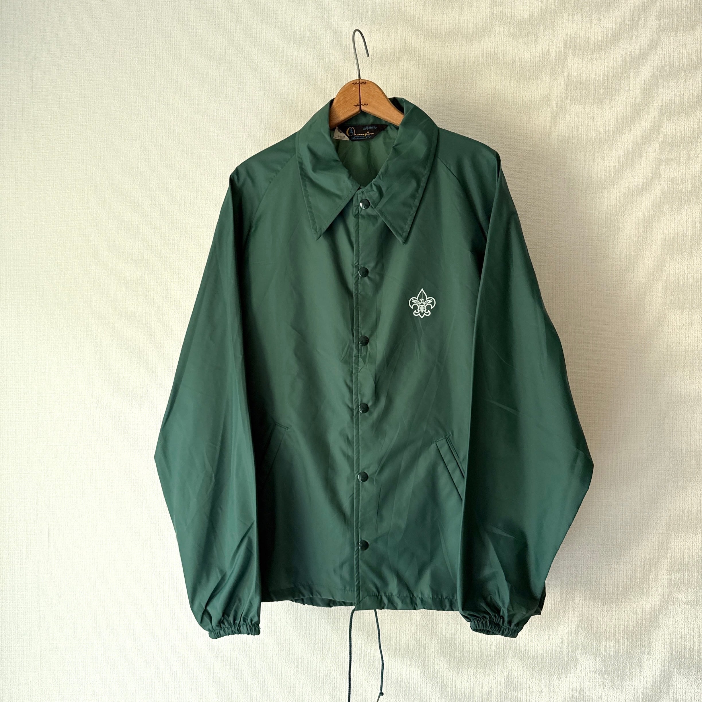 60's~70's Champion Nylon Coach Jacket Made in USA コーチジャケット