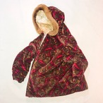 50's Aljac multi pattern velours zip up