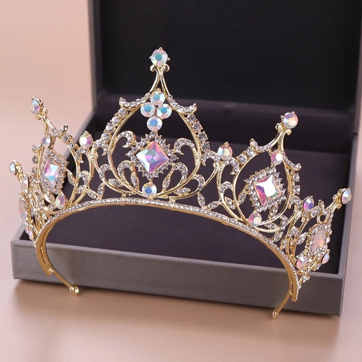 即日発送✧︎ オーロラ ゴールド プリンセス ティアラ | Tiara Shop 