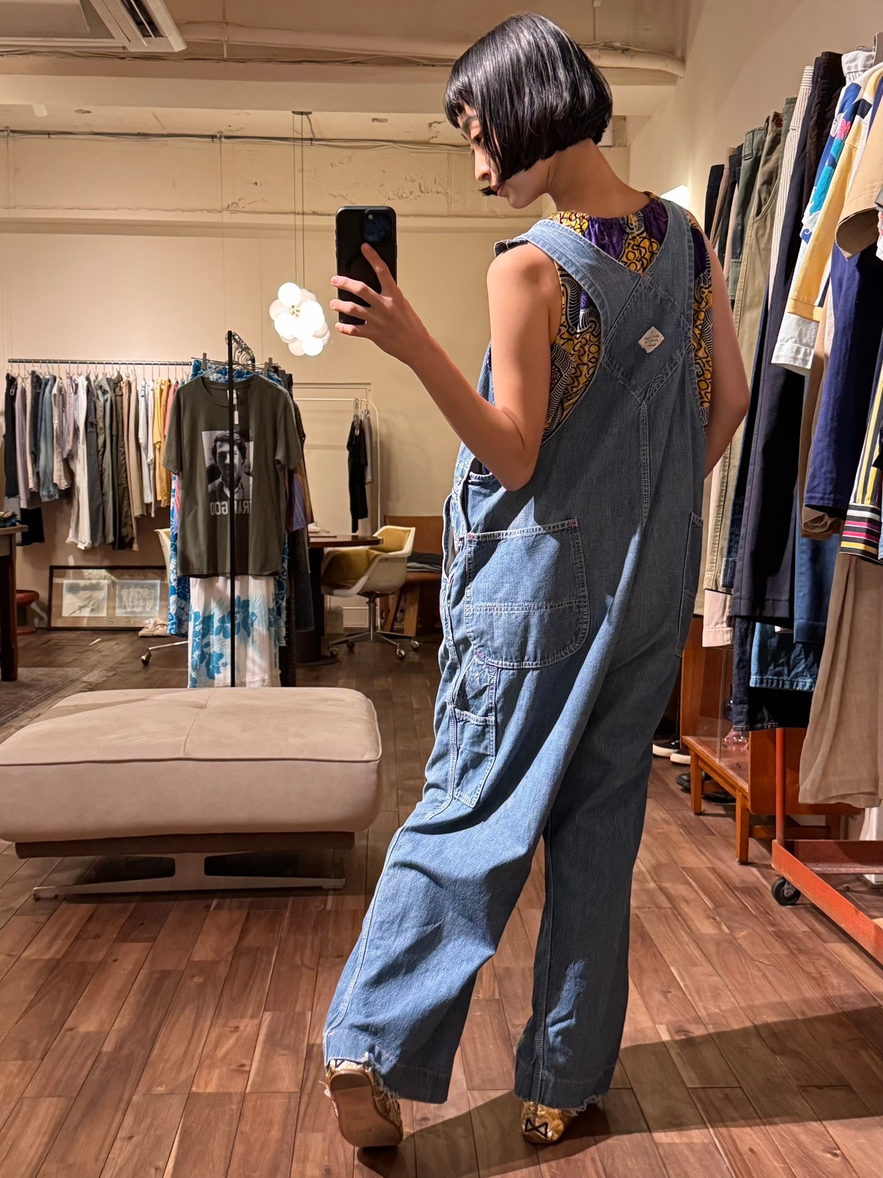 1950s-60s "BIG MAC" Penneys Square Bak Denim Overalls
（50s-60s ビッグマック ペニーズ スクエアバック デニムオーバーオール）