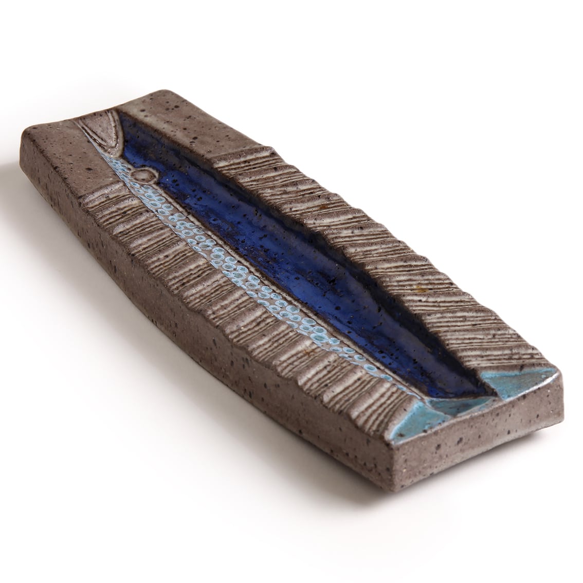 トーマスヘルストロームThomas Hellstrom 青い猫 置物 トーマスヘル