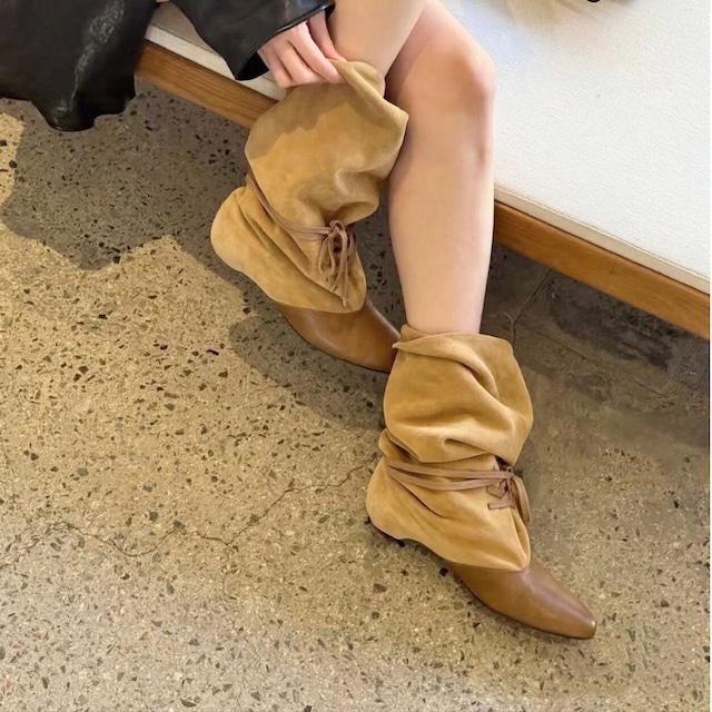 loose half boots 10989
