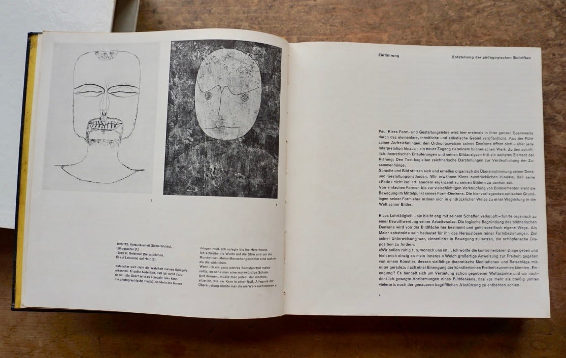 絶版洋古書】パウル・クレー Paul Klee. Das bildnerische Denken