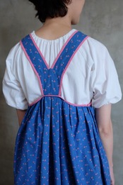 Karelian style pinafore dress