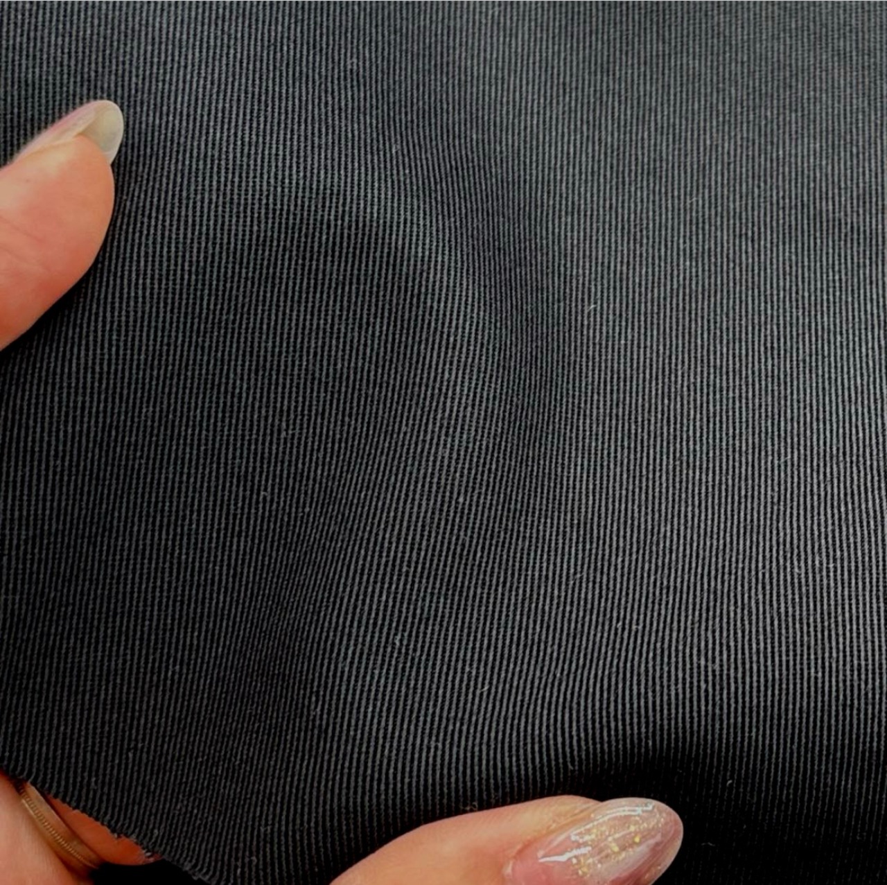 ★TB114◆2m◆綿100%ツイル生地◆ブラック