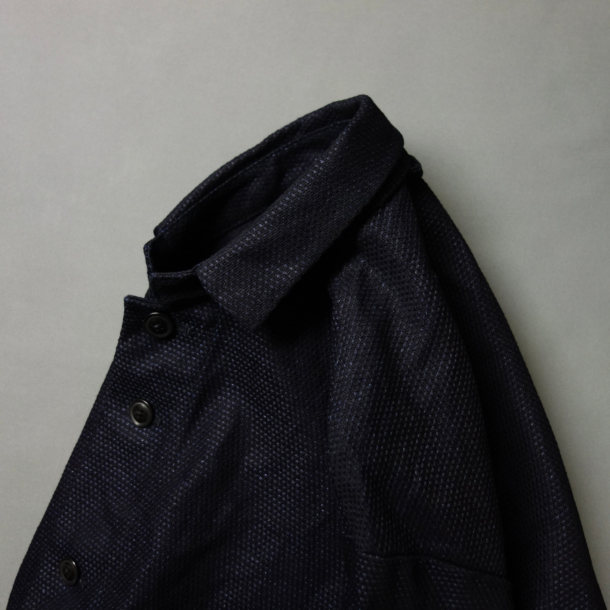 classic jardinier indigo jacket | ATELIER GARDENIA
