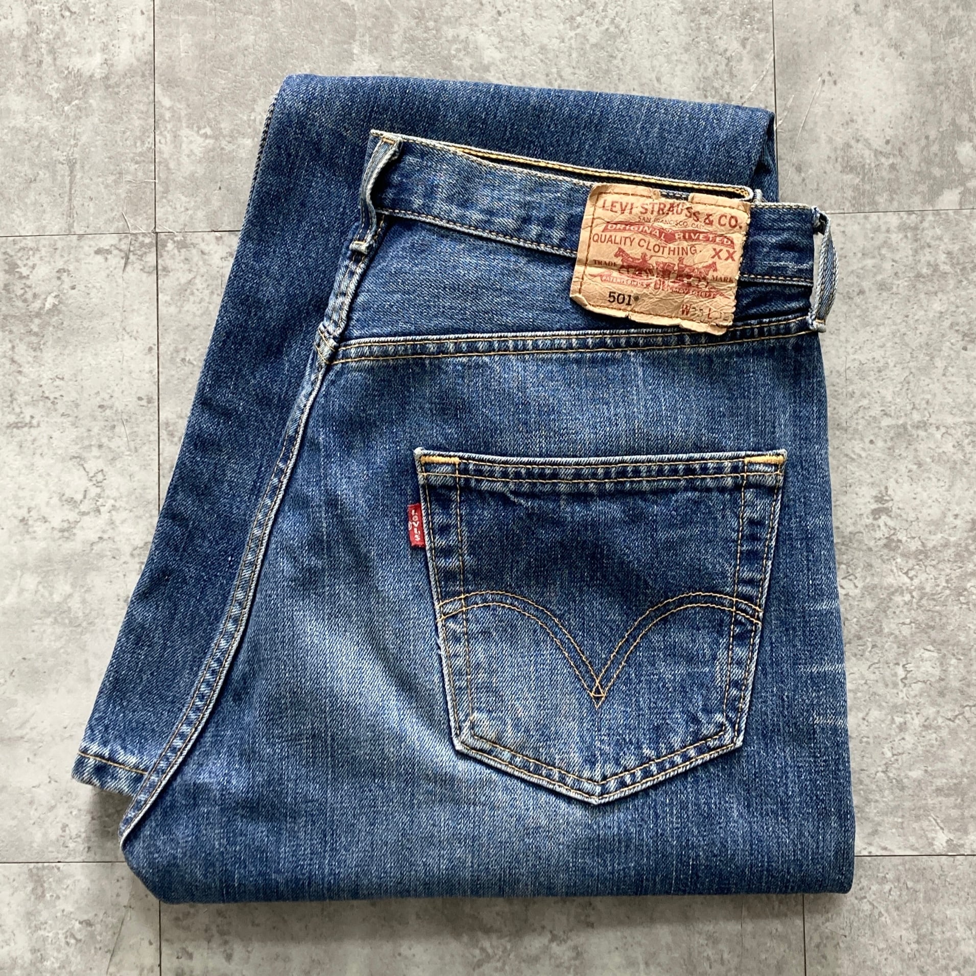 美品00s ユーロLevi's 501 W34 L30 W33 L32】00s Euro Levis 501 ユーロリーバイス 03年製 ハンガリー製