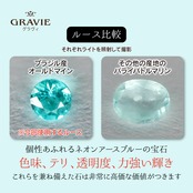 【受注生産】パライバトルマリン/ダイヤ リング