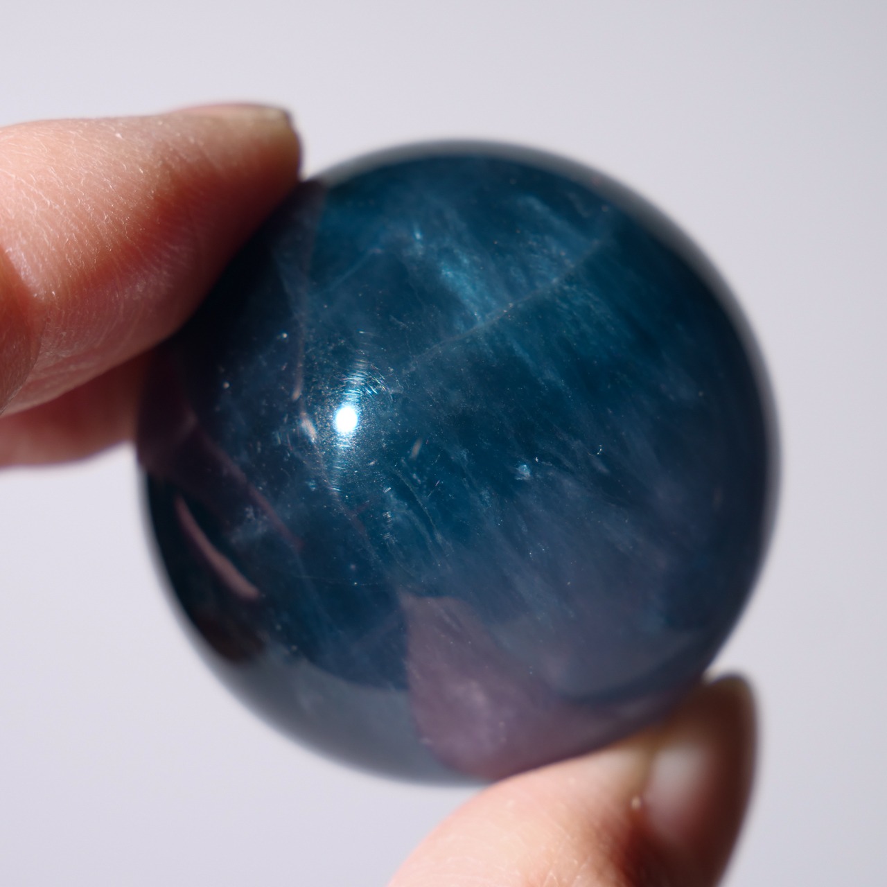 《outlet》フローライト ブルー / スフィア【φ3.6cm】