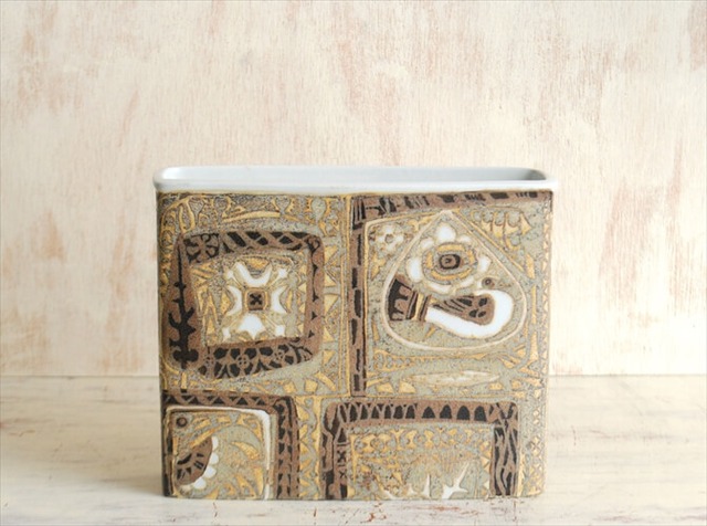Royal Copenhagen Fajance Baca 花瓶 一輪挿し Nils Thorsson ロイヤル 