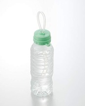 スケーター(Skater) ペットボトル ロングストロー 寝たままで飲みやすい 500ml用 フタ付 PSHC10-A