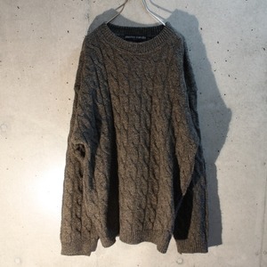 Pierre cardin cable wool knit