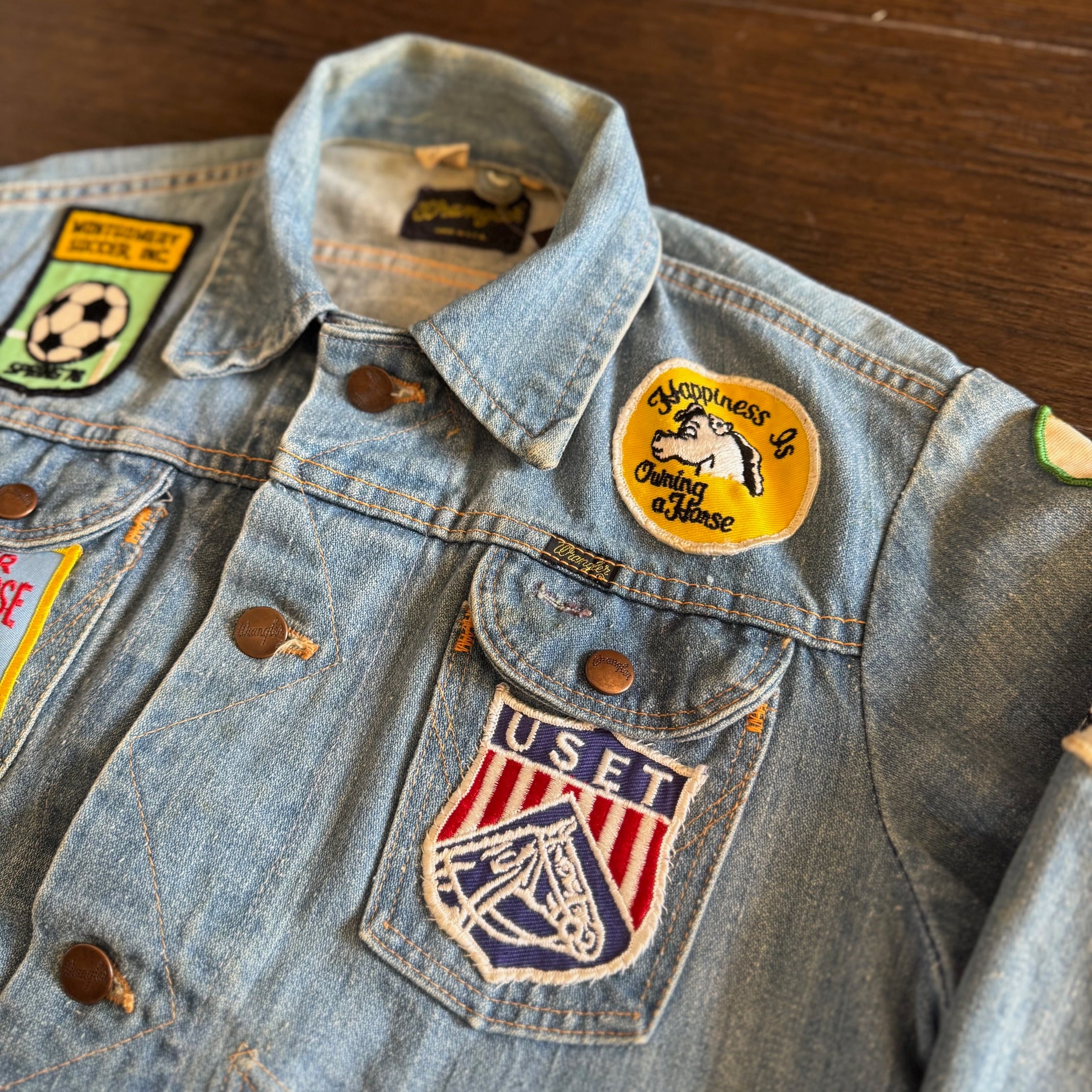 ’70s Lee DENIM PATCHWORK JKT 70s ”Lee” denim jacket / 70年代 リー デニムジャケット | American